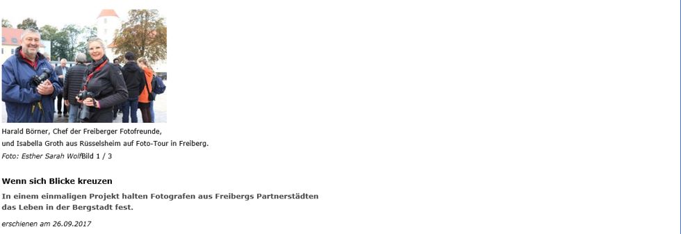Freie Presse Freiberg Sachsen Artikel 2