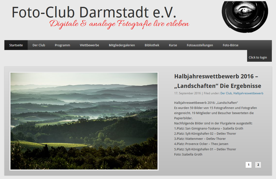 Halbjahreswettbewerb 2016 Landschaften