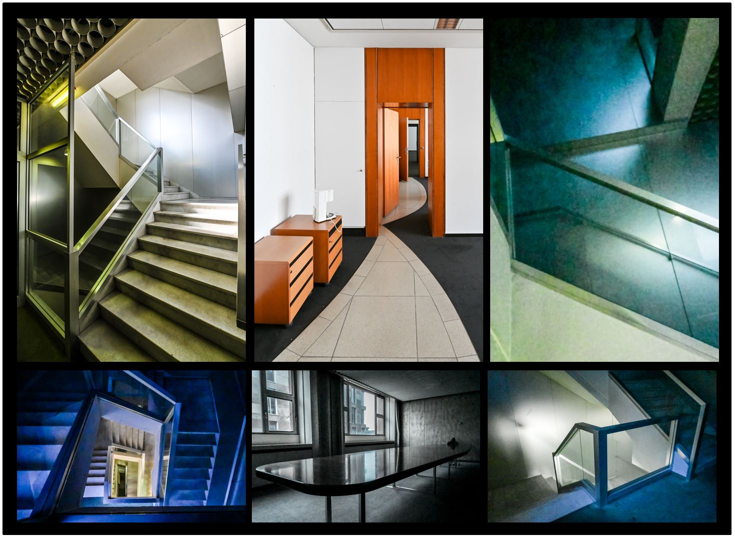 Opel Altwerk Büros Treppen Farbe Bild Webseite 3