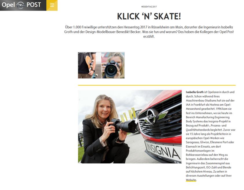 Opel Post KlicknSkate Artikel